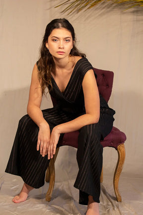 NY Lines Copper Jumpsuit