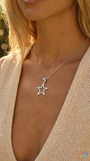 MAXI NORTH STAR - Sterling Silver