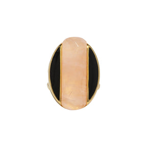 Harmonia Rose Quartz Boundaries Ring