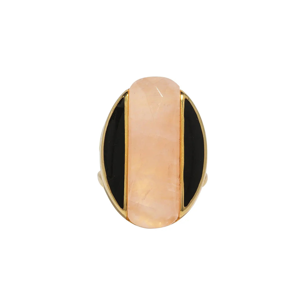 Harmonia Rose Quartz Boundary Ring