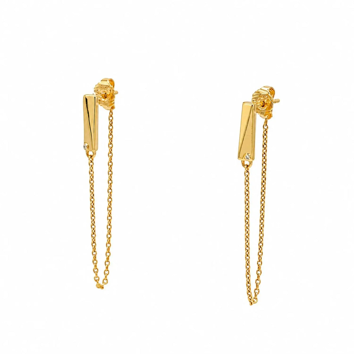 Flex Diamond Chain Earrings