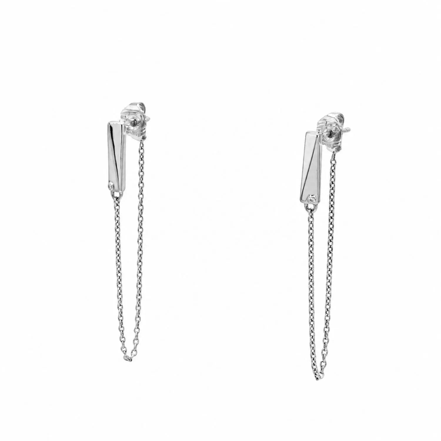 Flex Diamond Chain Earrings