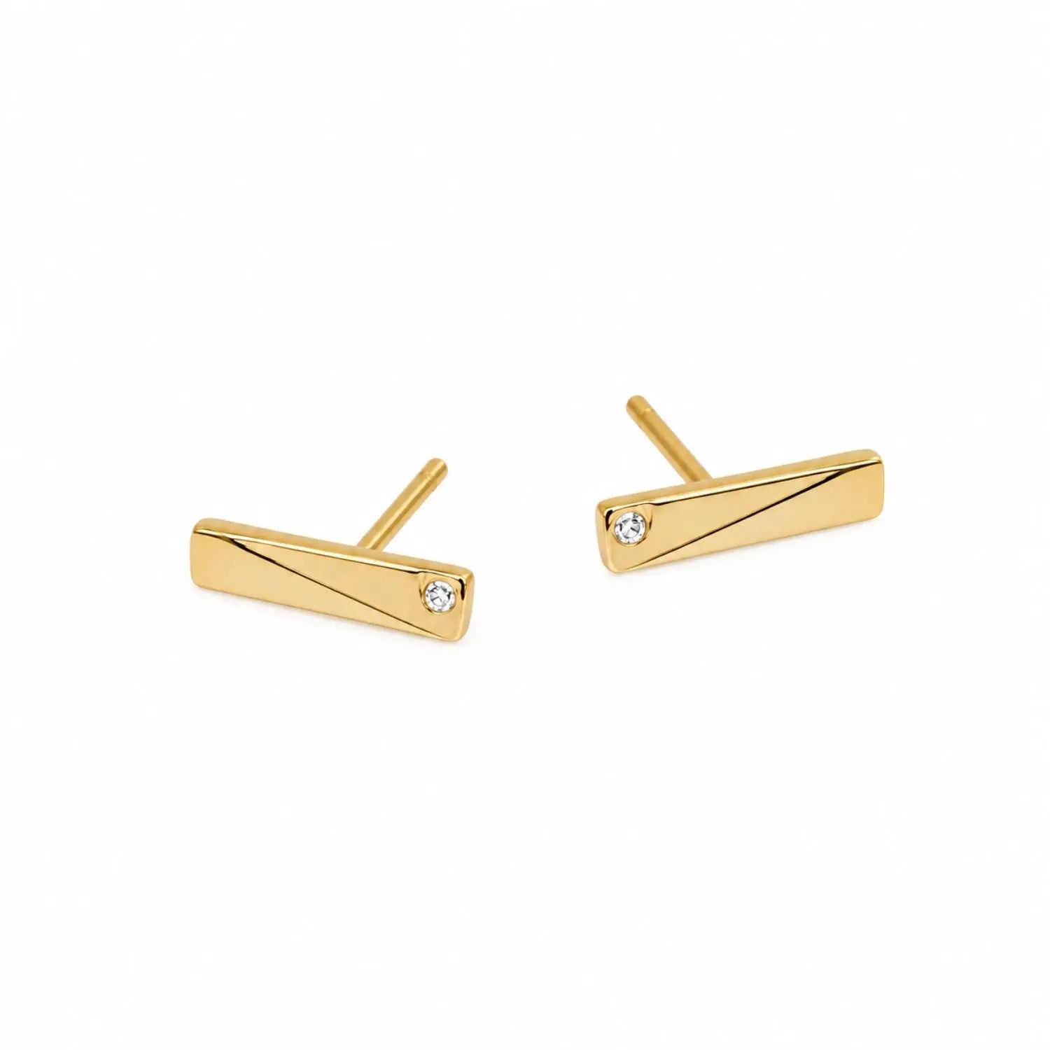 Flex Diamond Stud Earrings