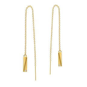 Flex Diamond Thread Earrings