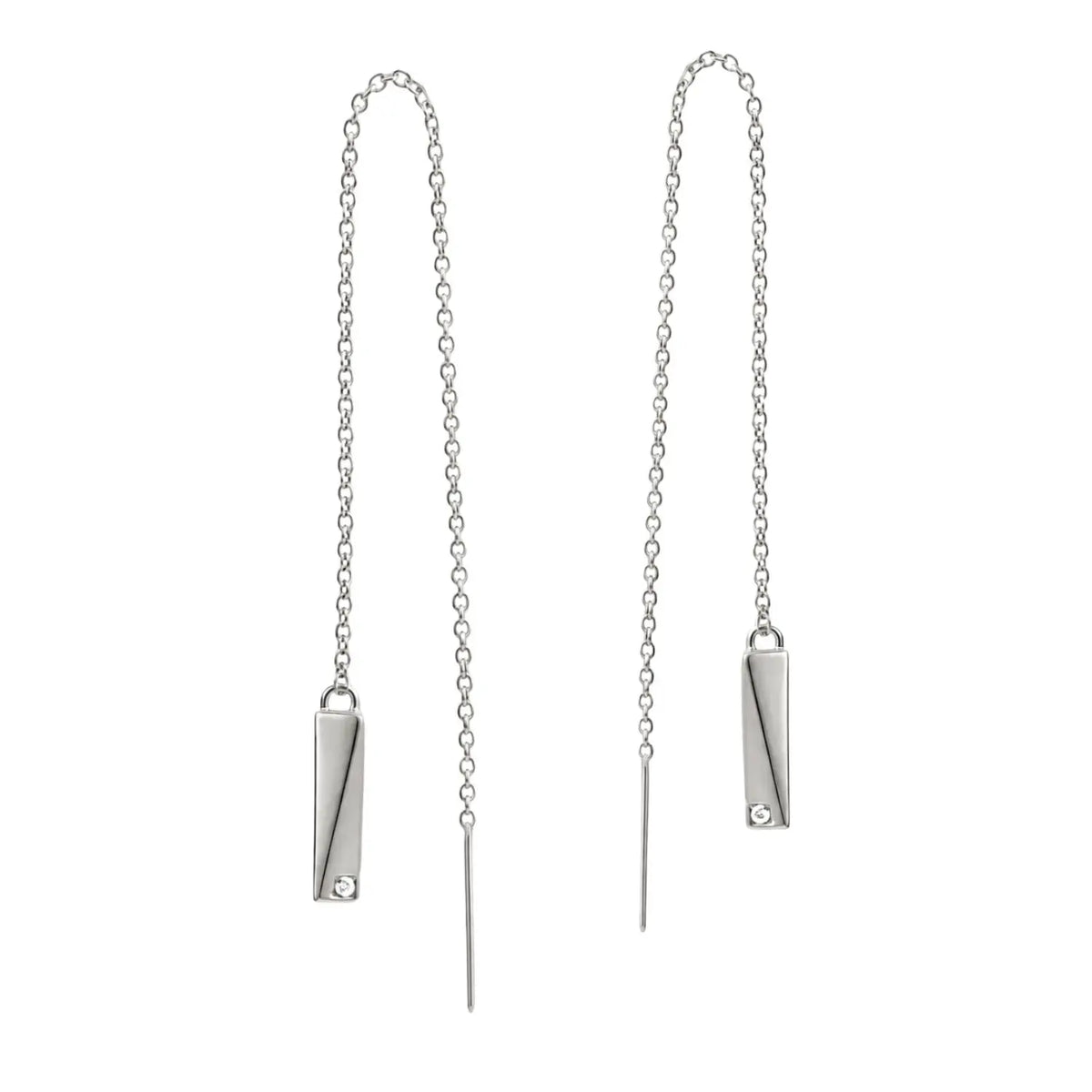 Flex Diamond Thread Earrings