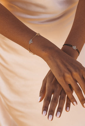 MINI MIRACLE CORD BRACELET - Yellow Gold