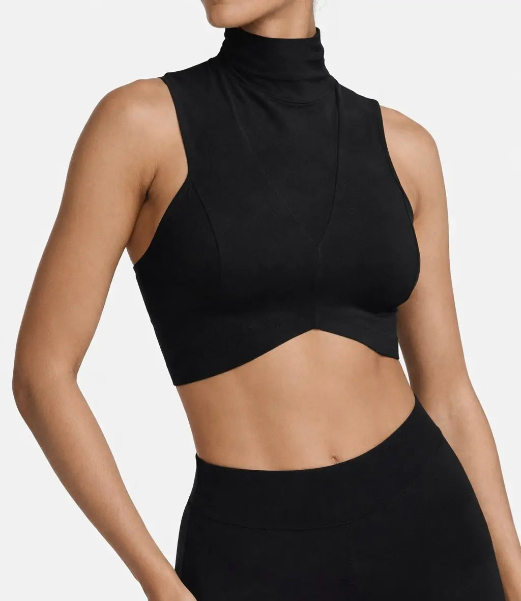 HIGH NECK TOP