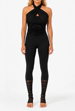 Draped Crossover Top