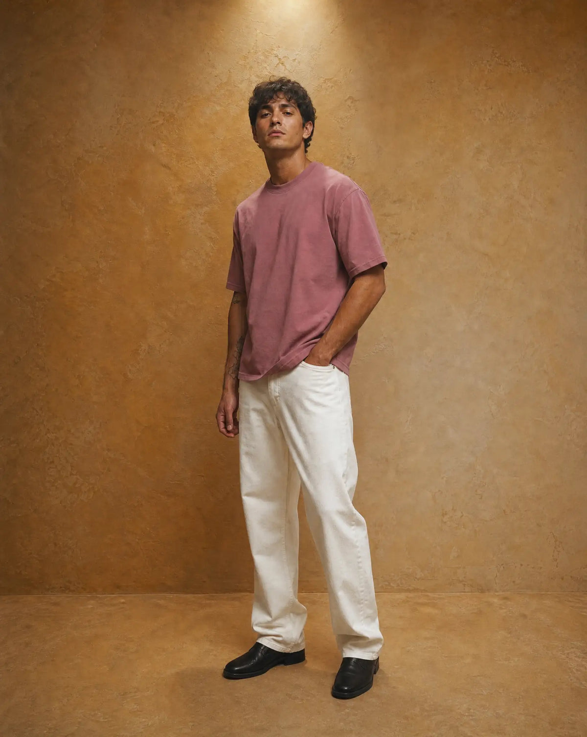 Mid Weight Tee Lilac
