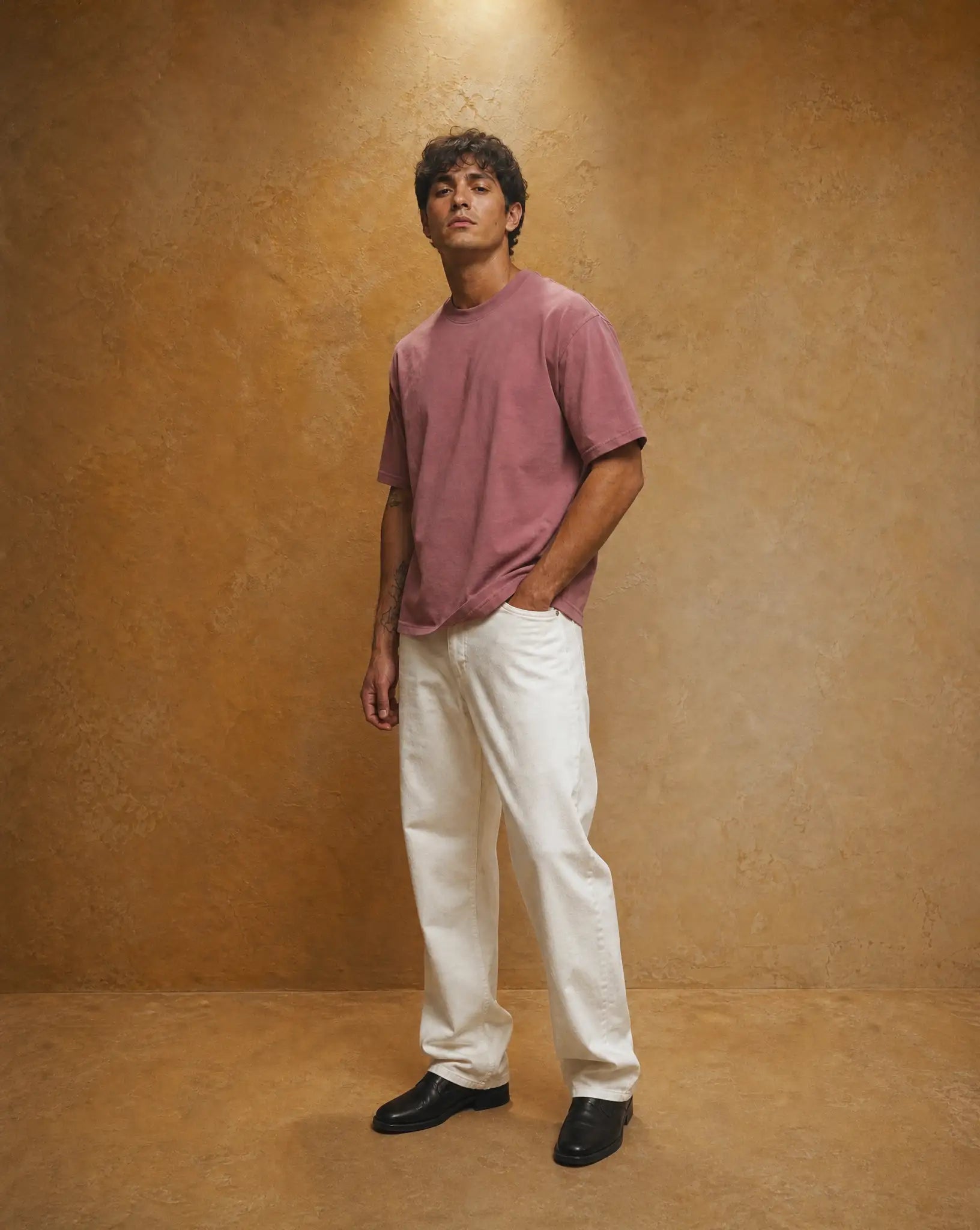 Mid Weight Tee Lilac