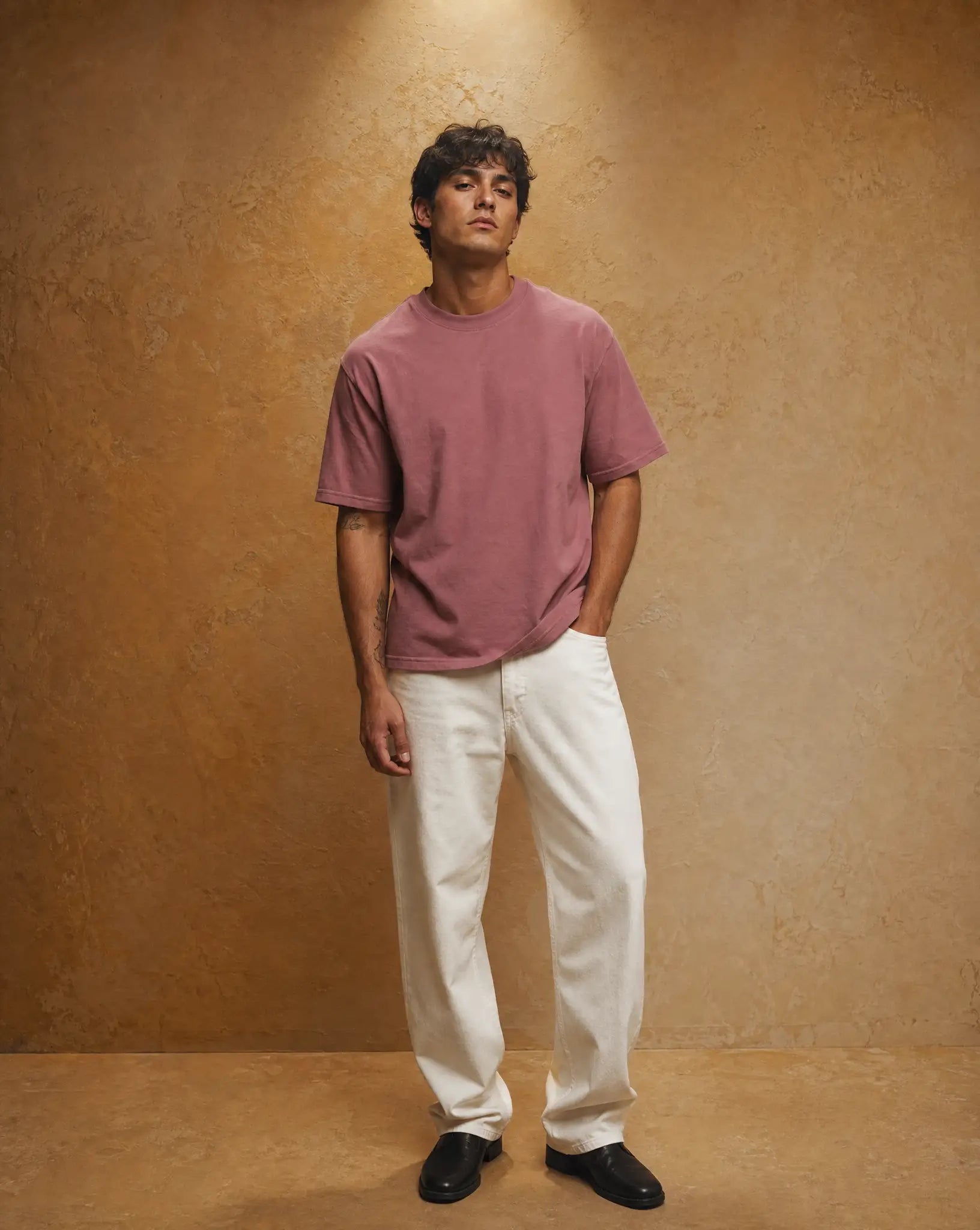 Mid Weight Tee Lilac