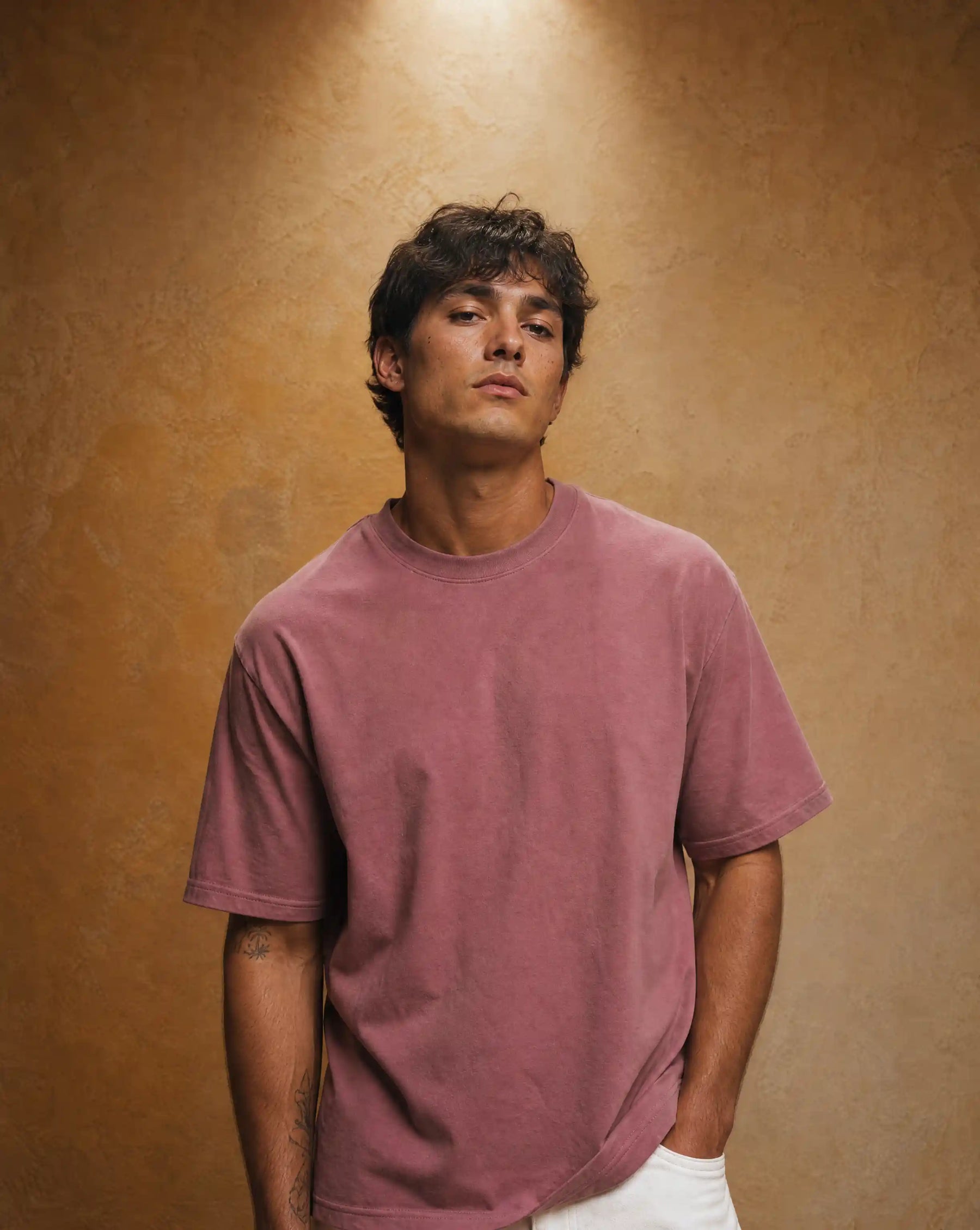 Mid Weight Tee Lilac