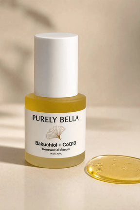 NEW! Bakuchiol + CoQ10 Renewal Oil Serum