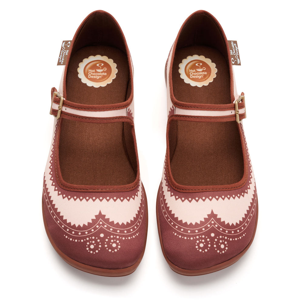 Havana Coffee Women's Mary Jane Flats