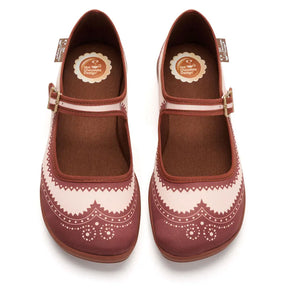 Havana Coffee Women's Mary Jane Flats