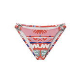Halter Bikini Pink Palm Classic Brief