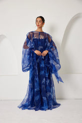 Maxi Kaftan - Lapis Escape - Blue