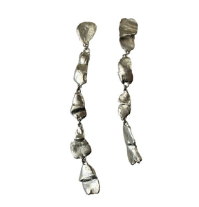 Hyades Silver Drop Earrings