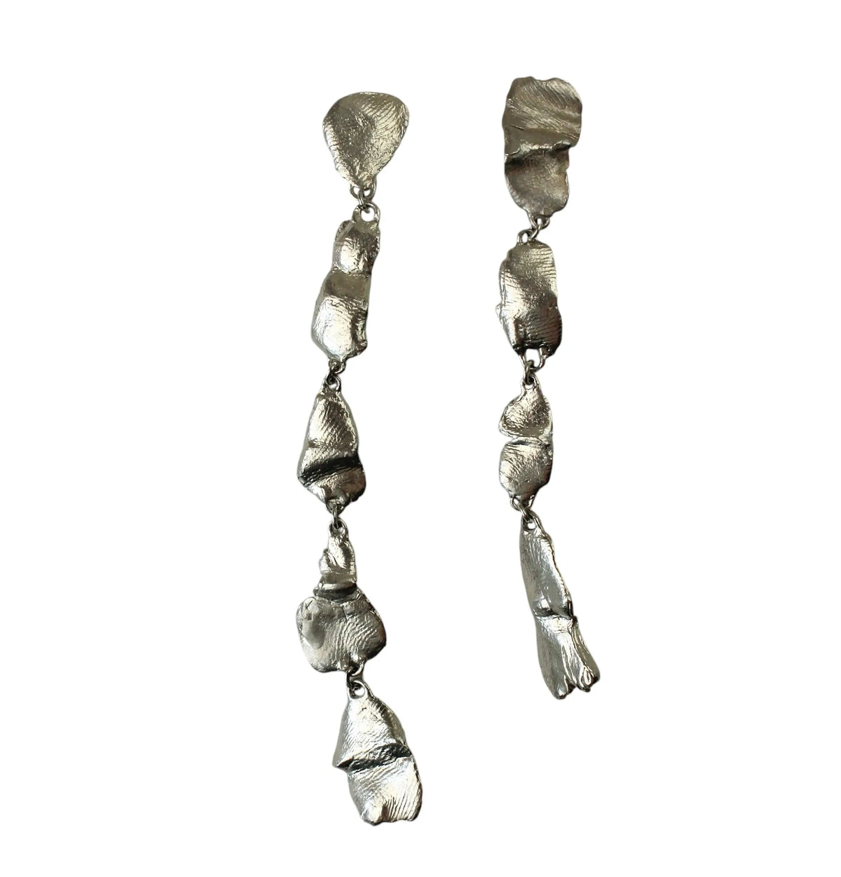 Hyades Silver Drop Earrings