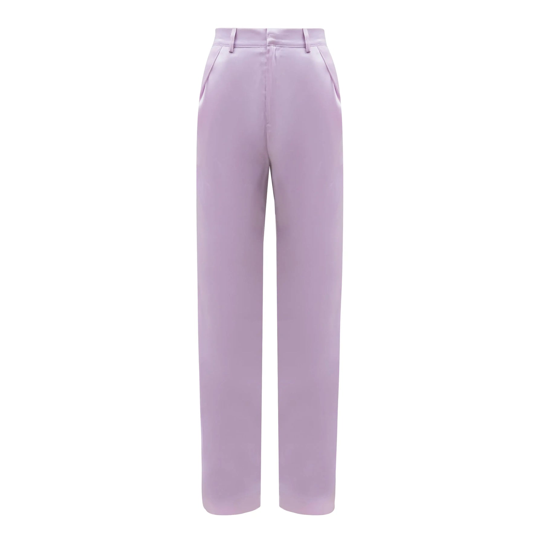 Iridescent Fluid Double Faced Wide Leg Pant
