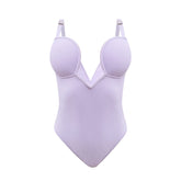 Wire Detail One Piece - Lilac