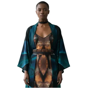Reflection's Silk Robe