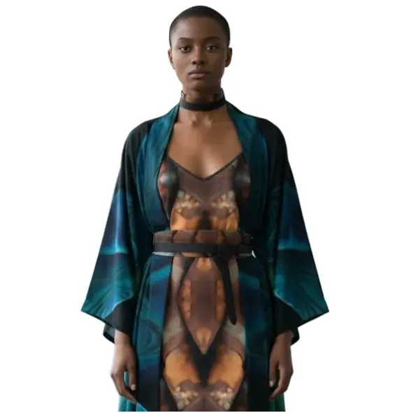 Reflection's Silk Robe