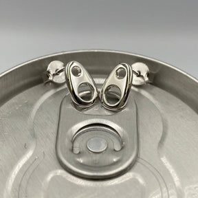 Soda Tab Stud Earrings
