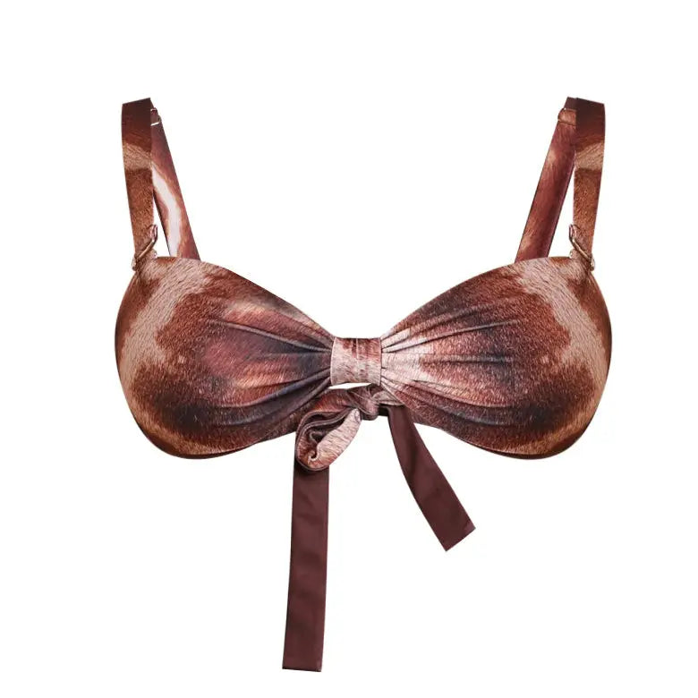Safari Reversible Bikini Top