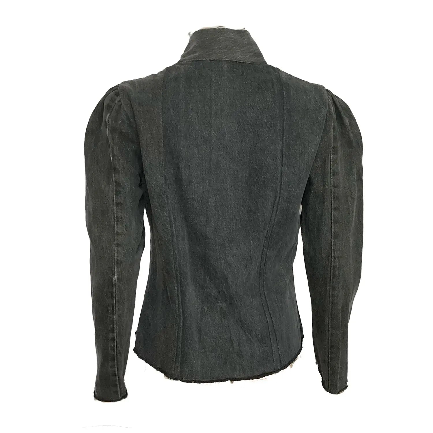 Kristin Jacket-Distressed Black
