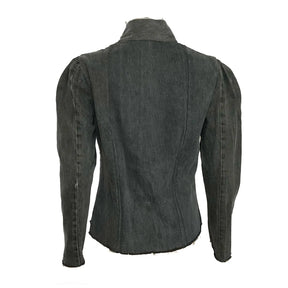 Kristin Jacket-Distressed Black