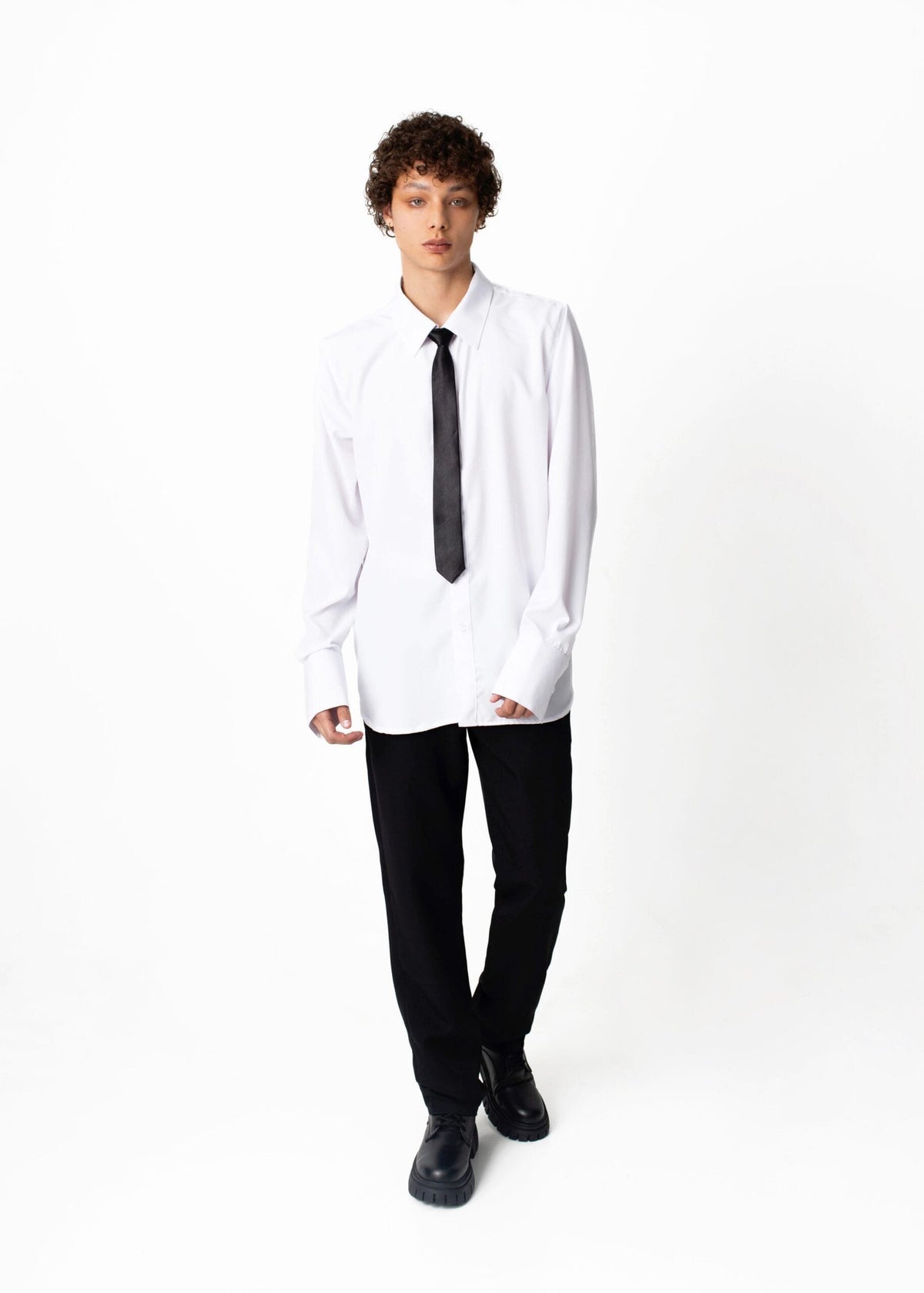 Luxe Relaxed Fit Silk-like Shirt