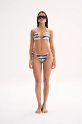 Sol Top Print Azul