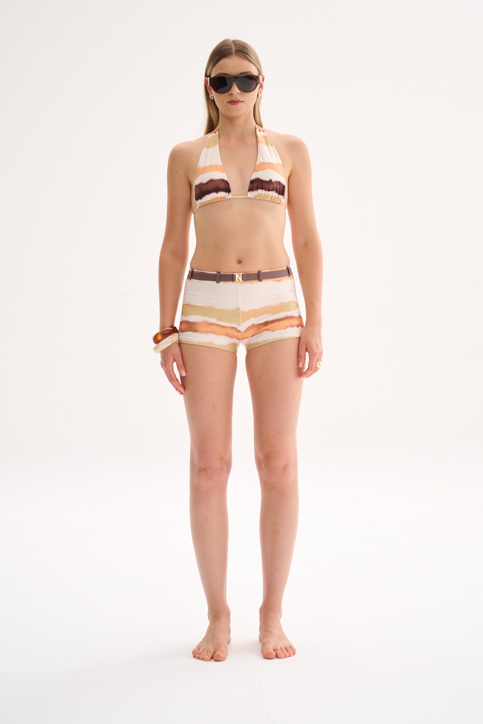 Kiki Top Print Naranja