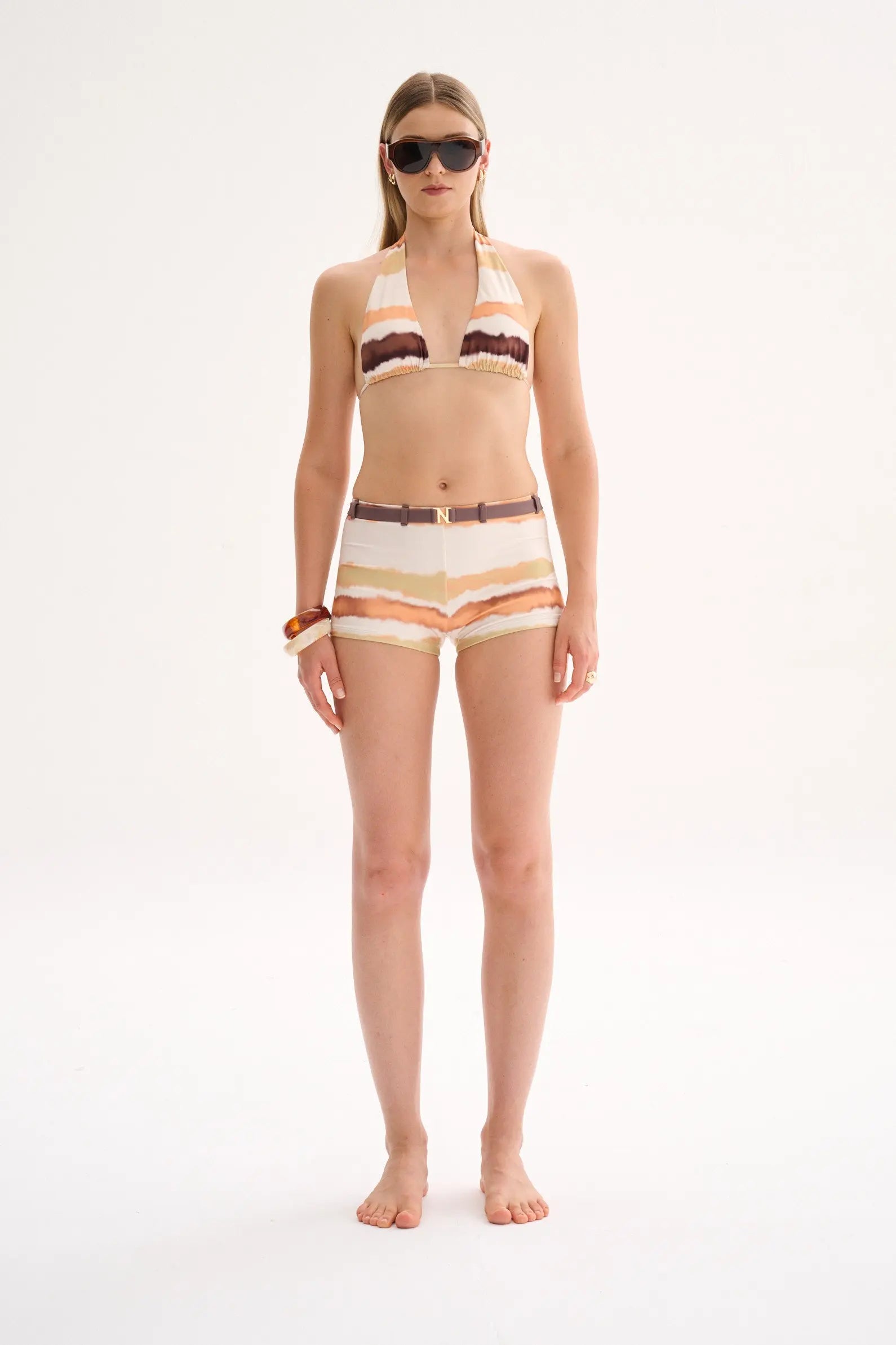 Kiki Top Print Naranja