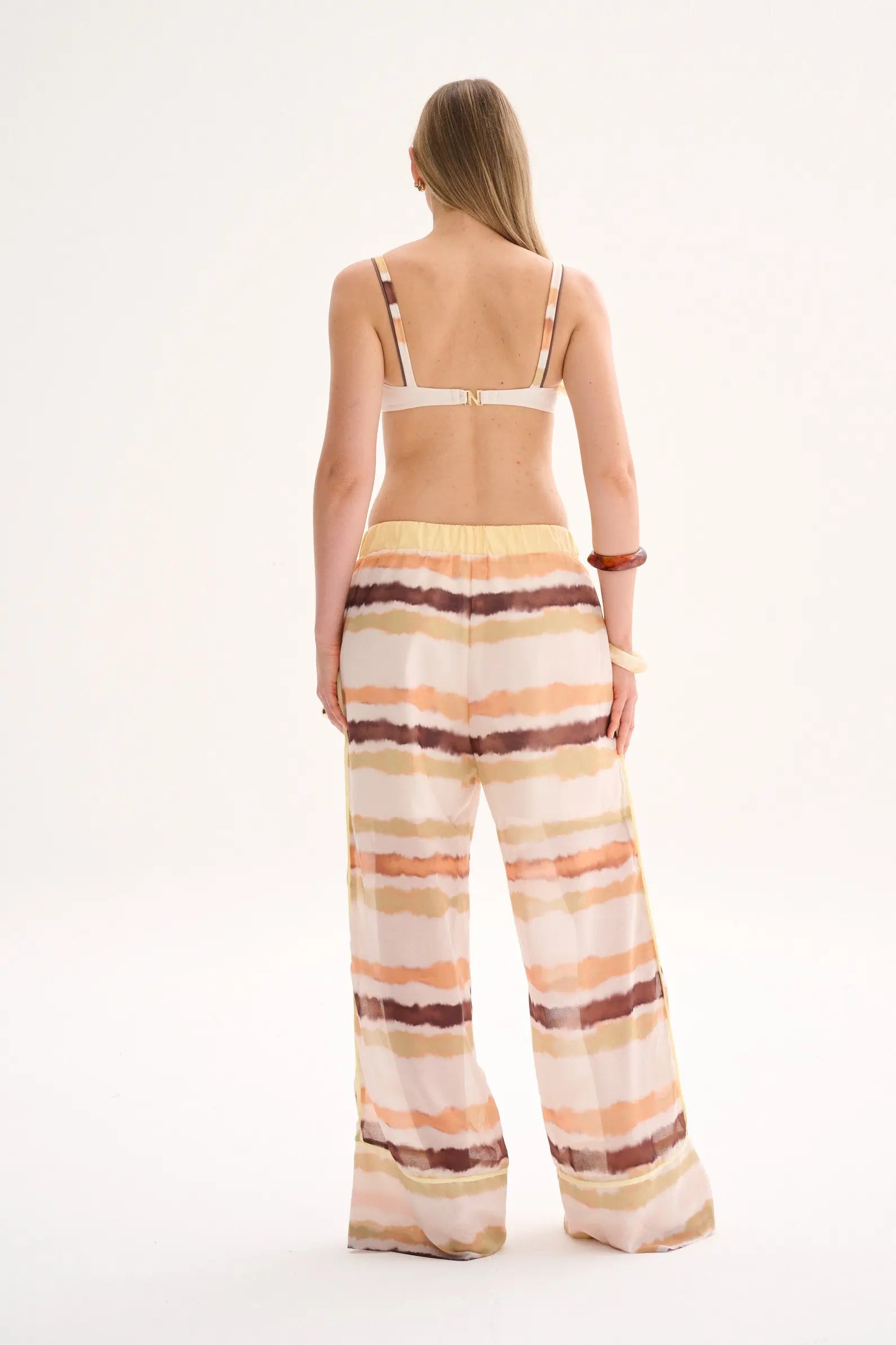 Cyndi Pants Print Naranja
