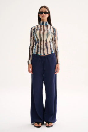 Sassi Top Print Azul