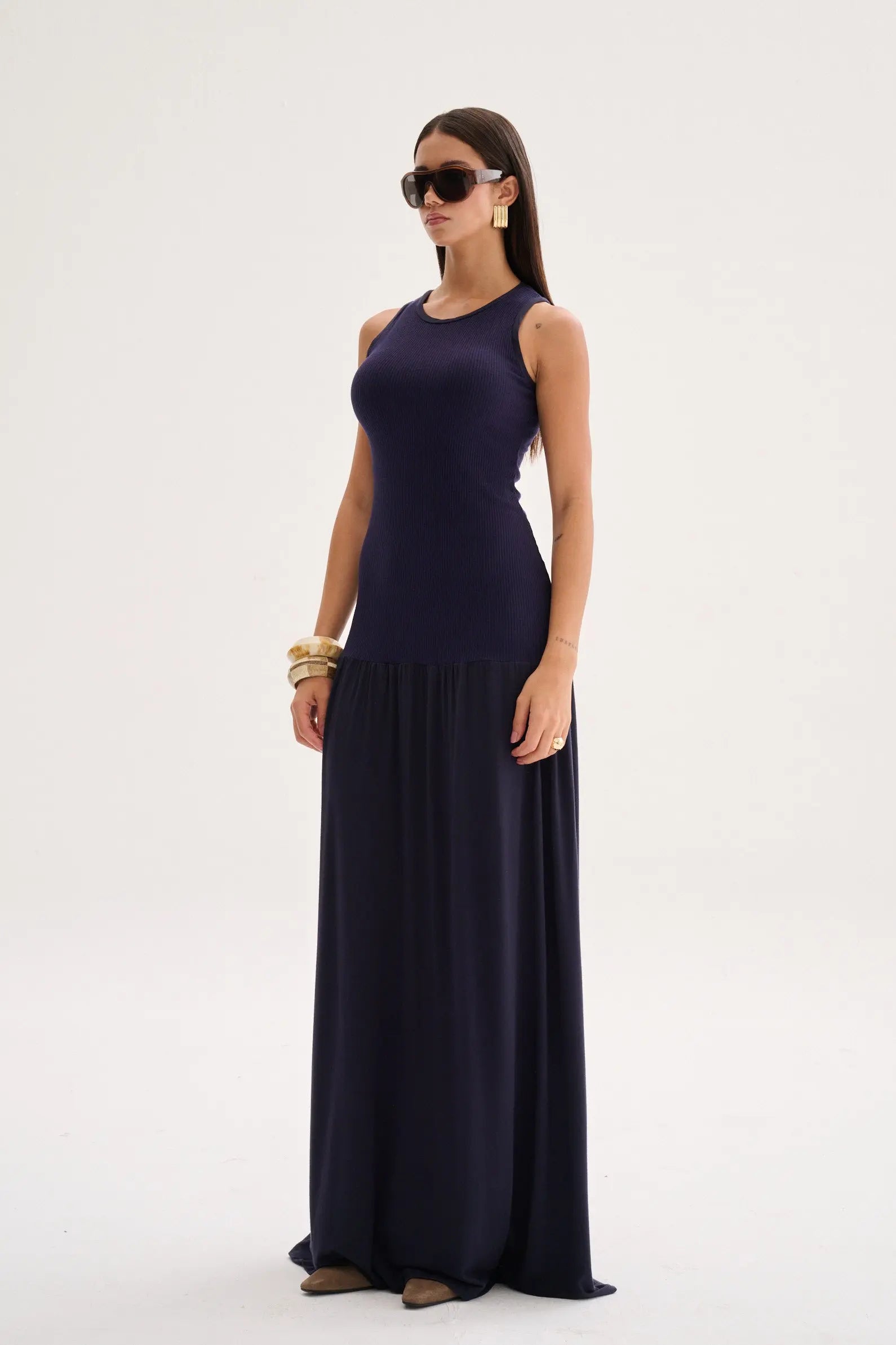 Liz Vestido Azul Marino