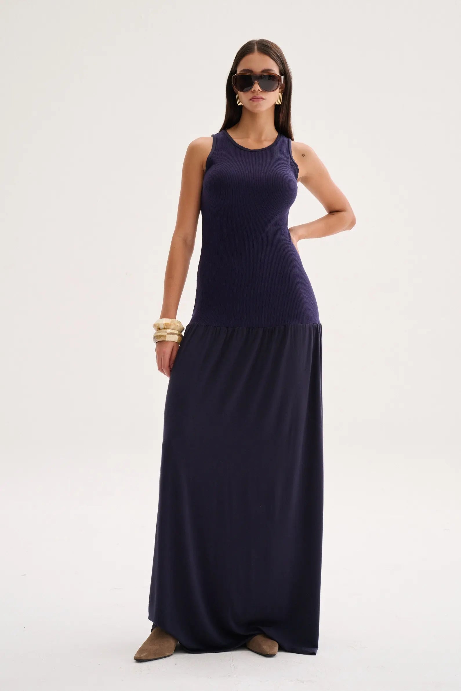 Liz Vestido Azul Marino