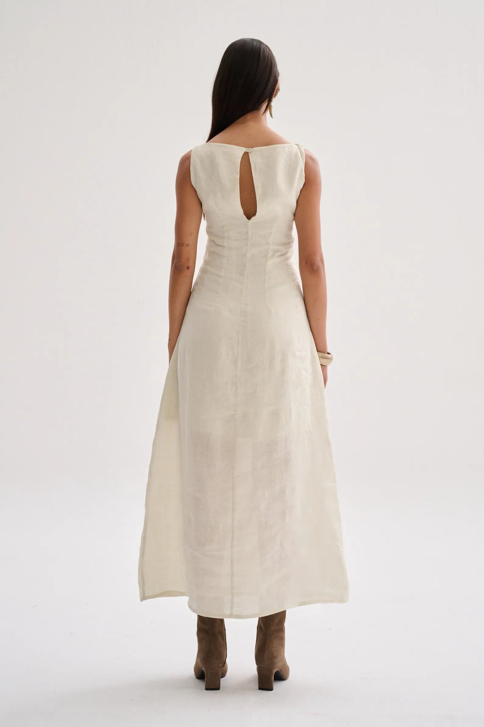 Annie Vestido Beige