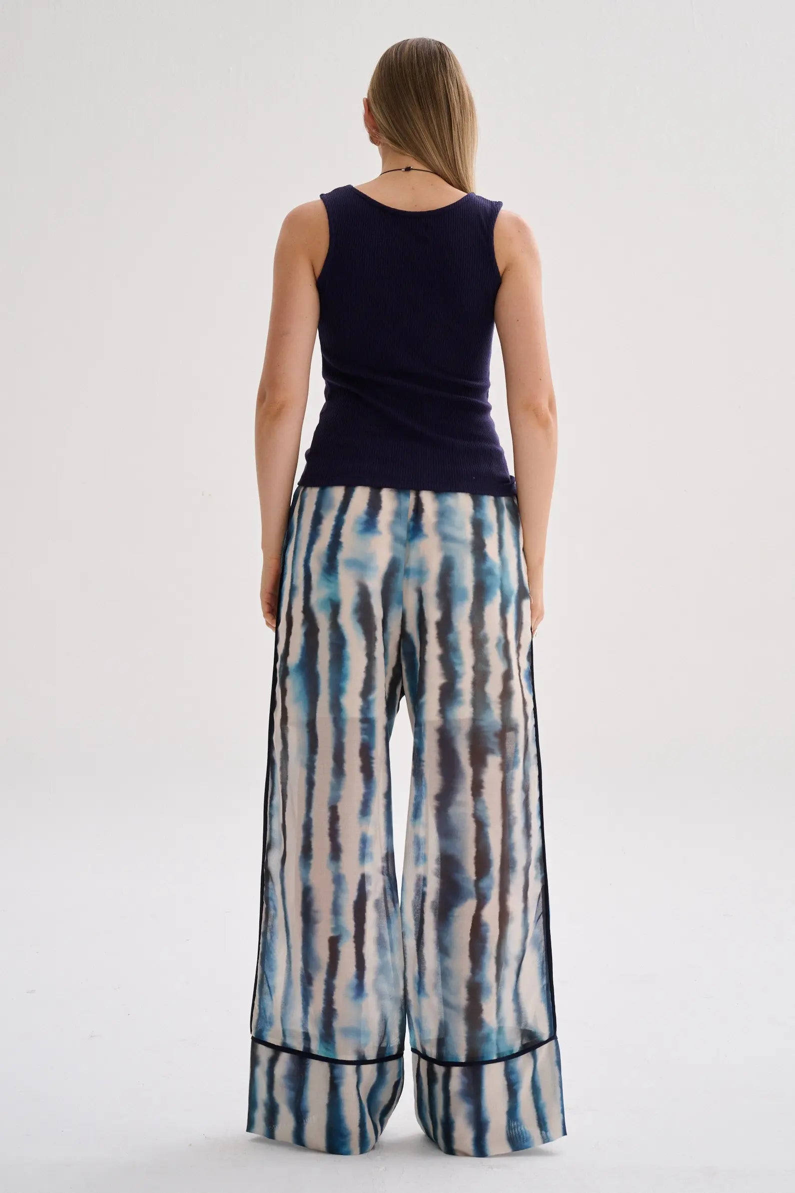 Cyndi Pants Print verticales