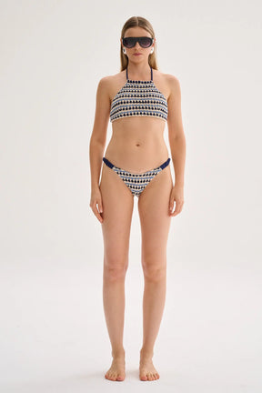 Ginni Bottom Print Azul