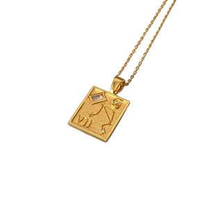 Libra Zodiac Necklace
