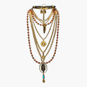 Punu Multi-Chain Necklace
