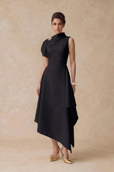 Black Muse Asymmetric Dress