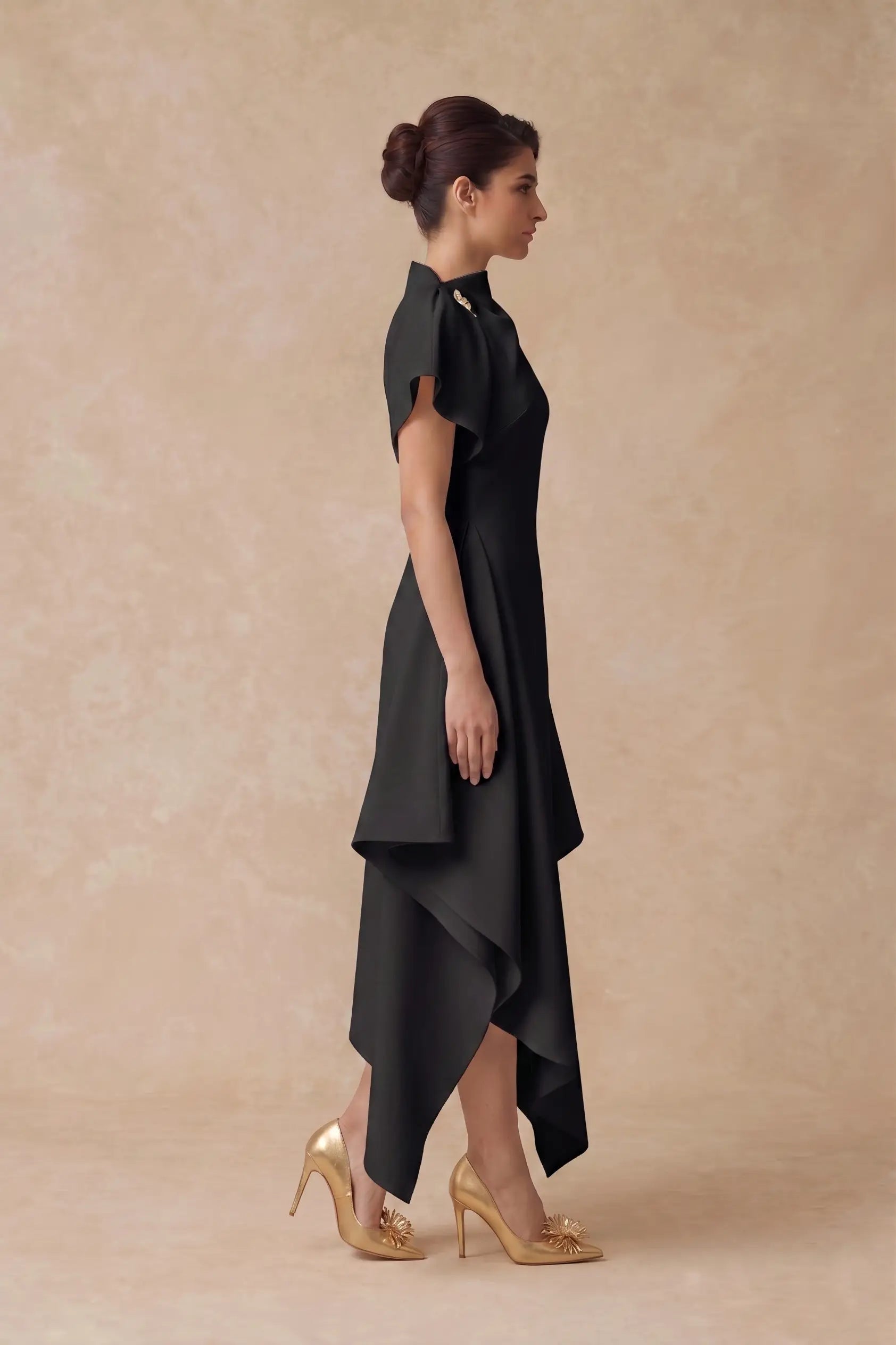 Black Muse Asymmetric Dress
