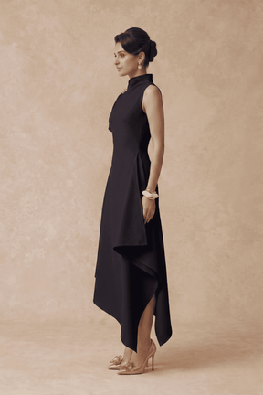 Black Muse Asymmetric Dress