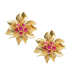 Magnolia Gold Earrings
