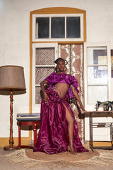 THE VEILED SAGE SKIRT
