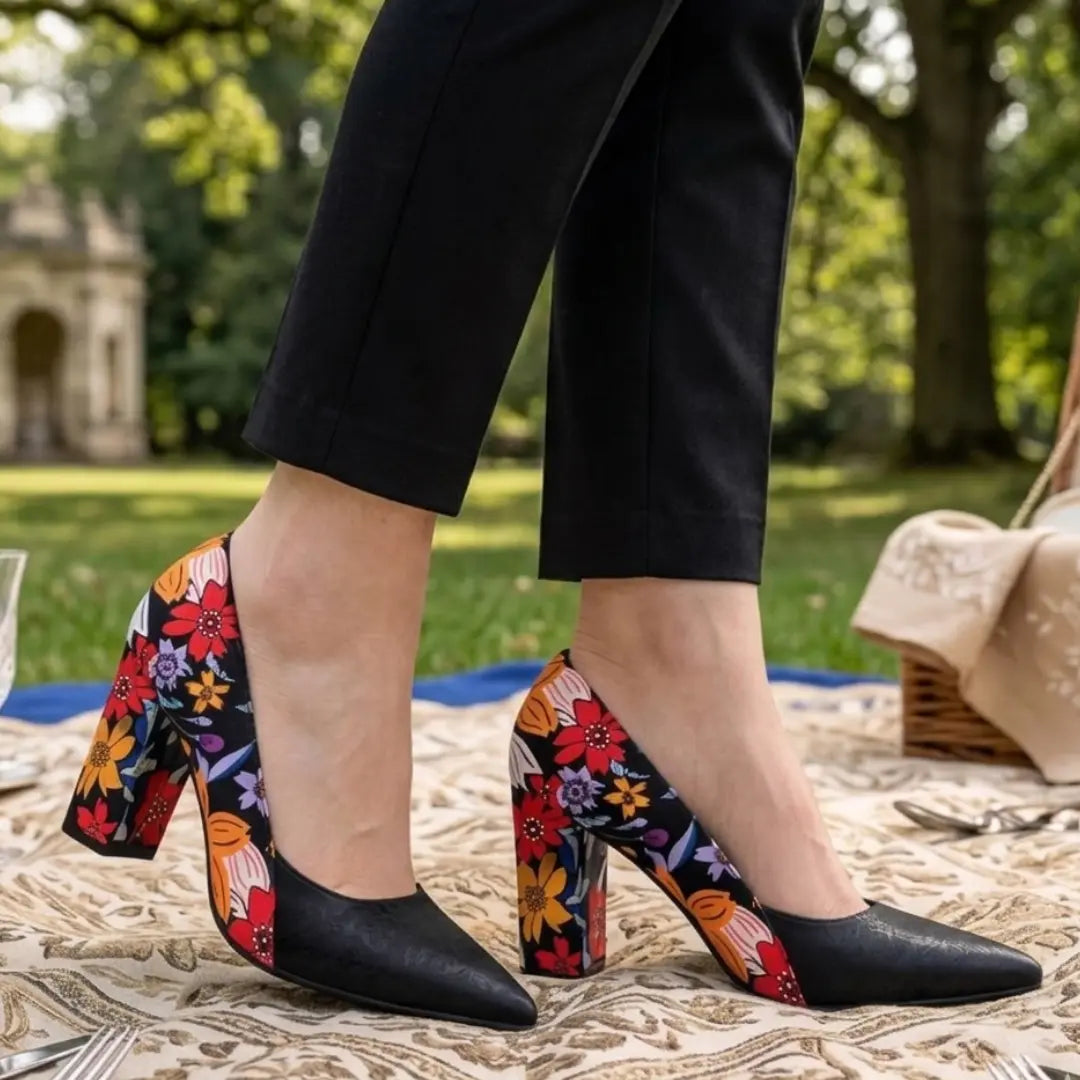 Florence Block Heels
